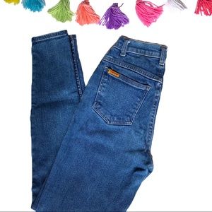 JORDACHE DENIM BLUE LONG SKINNY JEANS